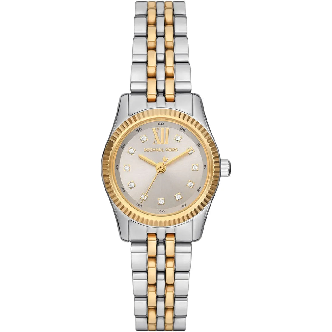 MICHAEL KORS LEXINGTON TWO-TONE STAINLESS STEEL WOMEN&