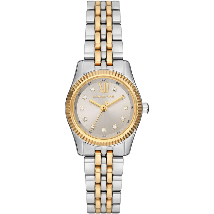 MICHAEL KORS LEXINGTON TWO-TONE STAINLESS STEEL WOMEN&
