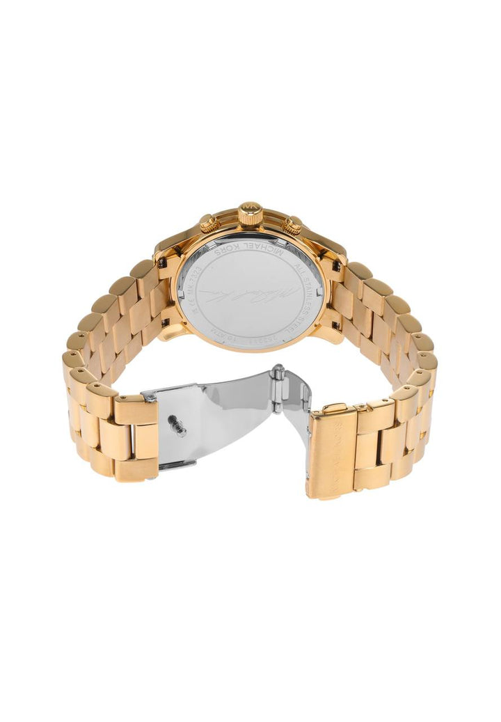 MICHAEL KORS RUNWAY CHRONOGRAPH GOLD-TONE WOMEN&