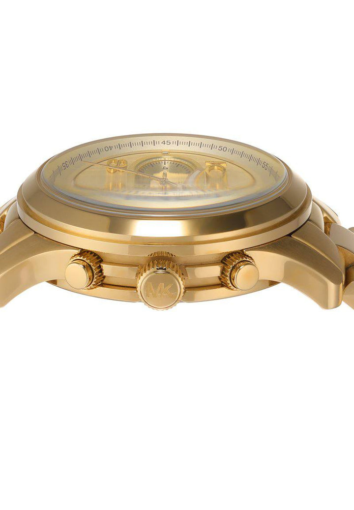 MICHAEL KORS RUNWAY CHRONOGRAPH GOLD-TONE WOMEN&