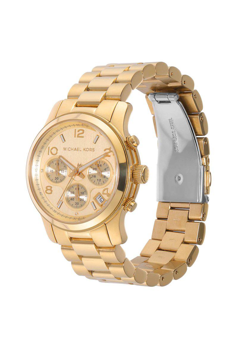 MICHAEL KORS RUNWAY CHRONOGRAPH GOLD-TONE WOMEN&