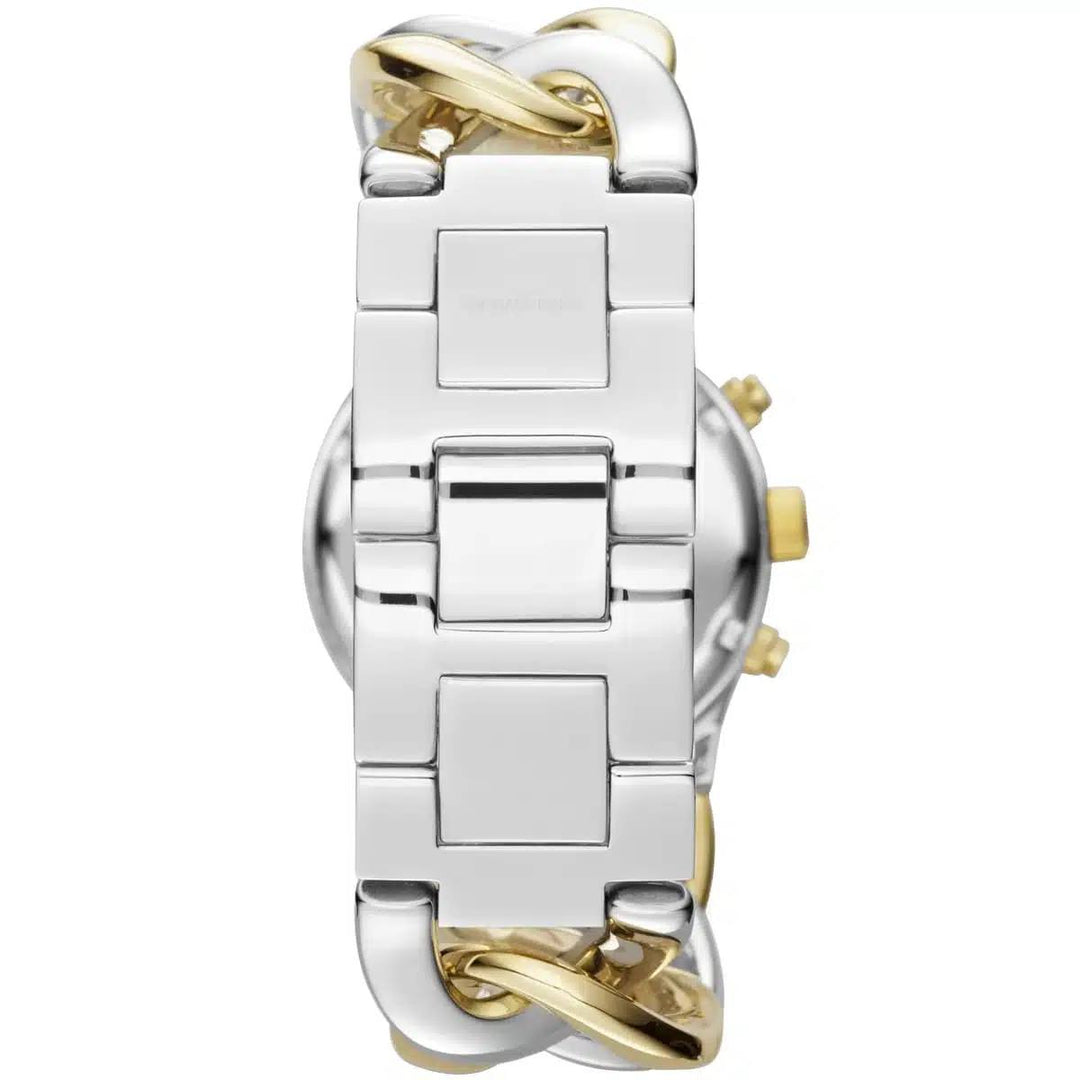 MICHAEL KORS RUNWAY TWO-TONE CHRONOGRAPH WOMEN&
