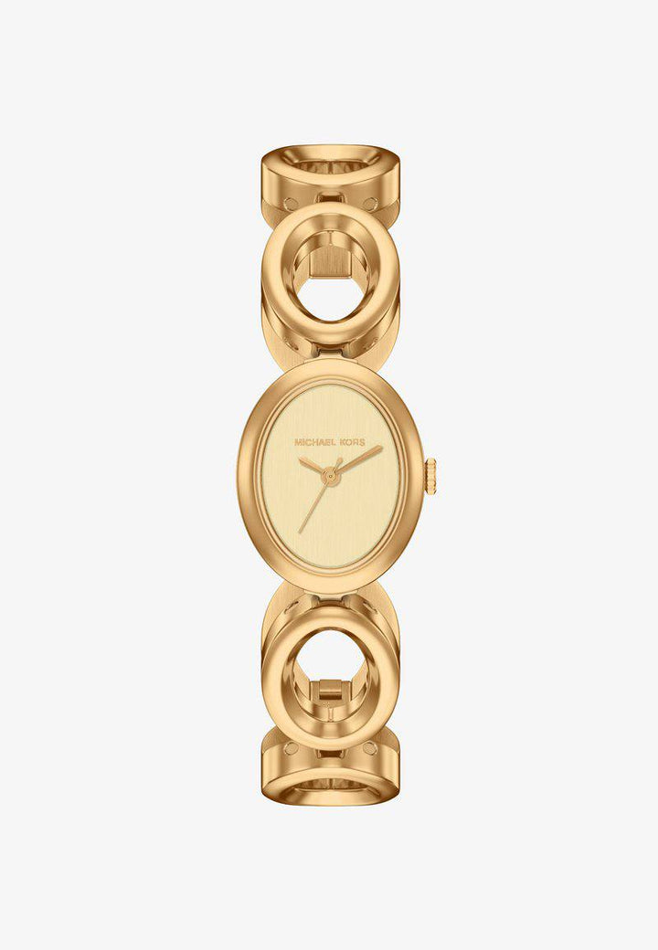 MICHAEL KORS MAUDE GOLD-TONE WOMEN&