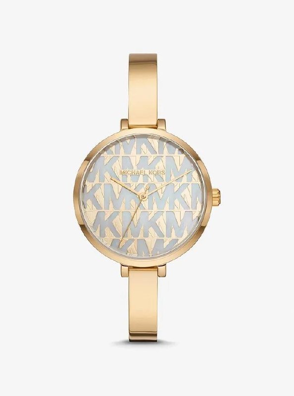 MICHAEL KORS LIBBY QUARTZ GOLD DIAL WOMEN&
