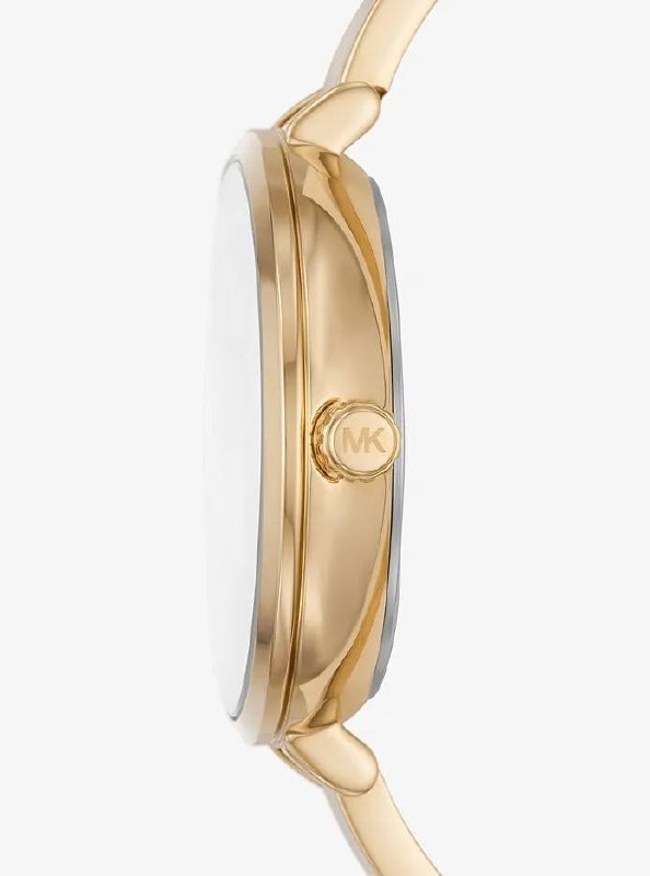 MICHAEL KORS LIBBY QUARTZ GOLD DIAL WOMEN&
