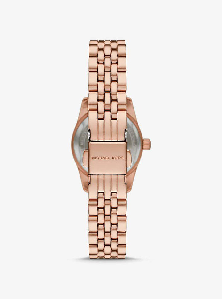 MICHAEL KORS ROSE GOLD-TONE STAINLESS STEEL WOMEN&