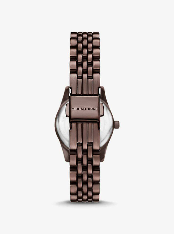 MICHAEL KORS LEXINGTON PETITE STAINLESS STEEL WOMEN&