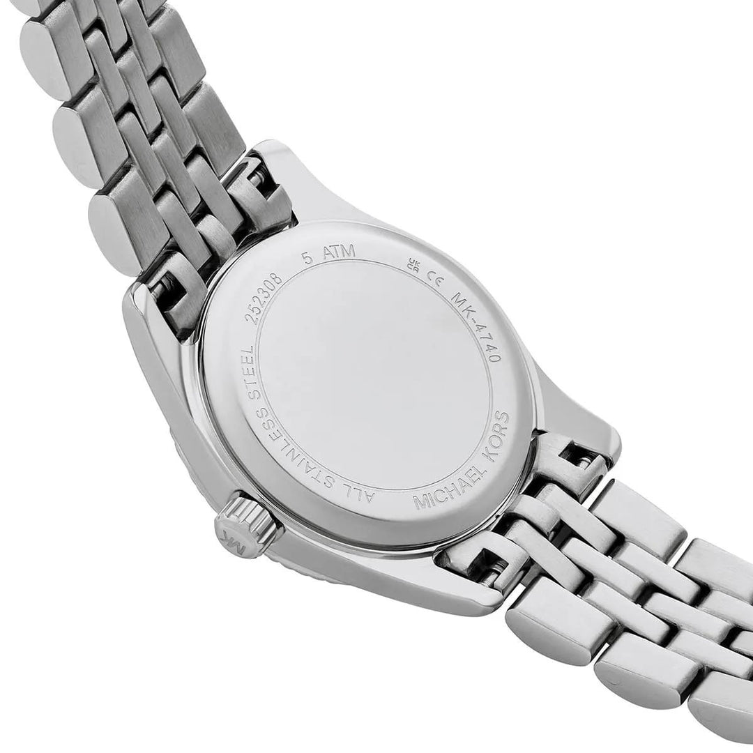 MICHAEL KORS LEXINGTON PETITE TWO-TONE STAINLESS STEEL WOMEN&