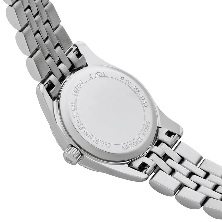 MICHAEL KORS LEXINGTON PETITE TWO-TONE STAINLESS STEEL WOMEN&