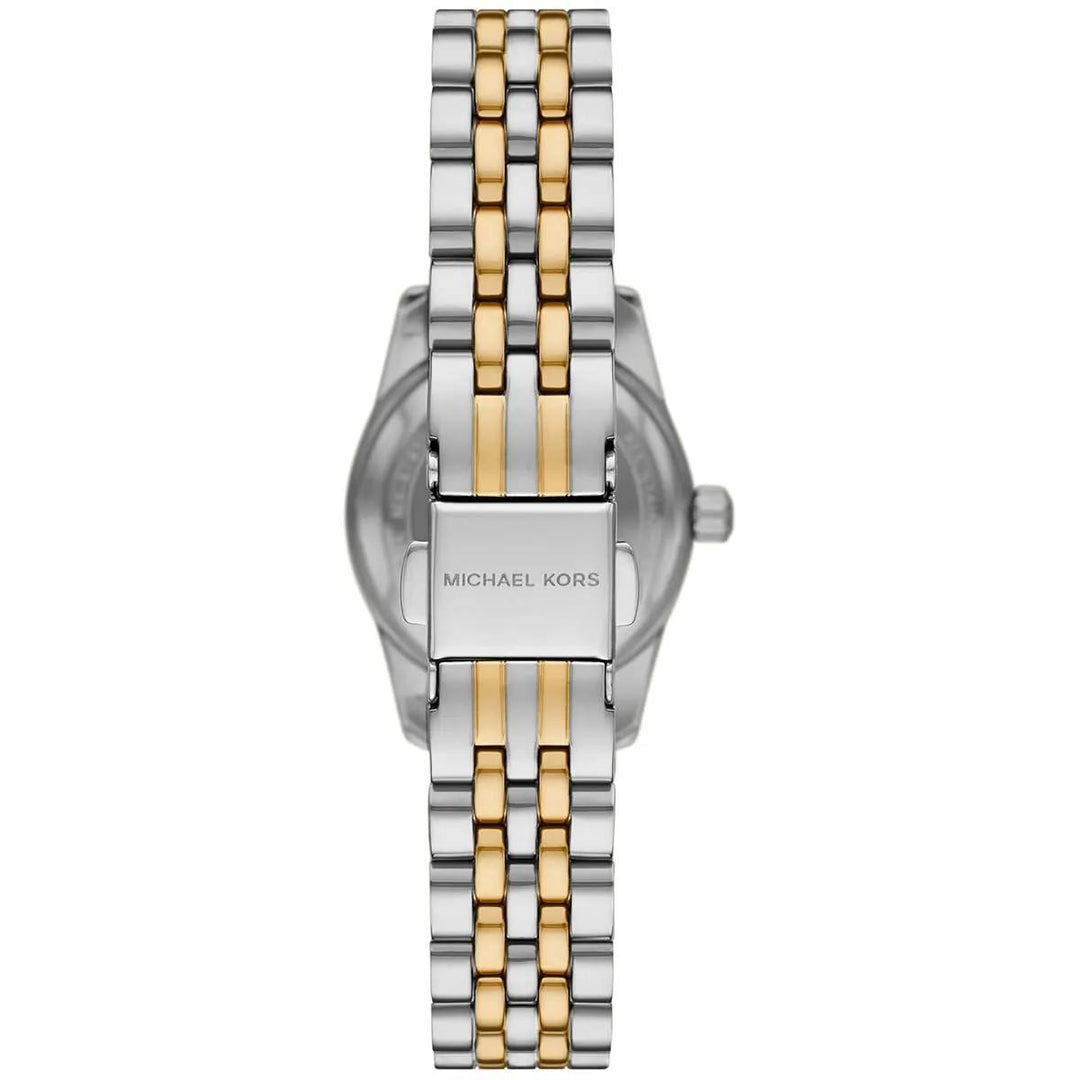 MICHAEL KORS LEXINGTON PETITE TWO-TONE STAINLESS STEEL WOMEN&