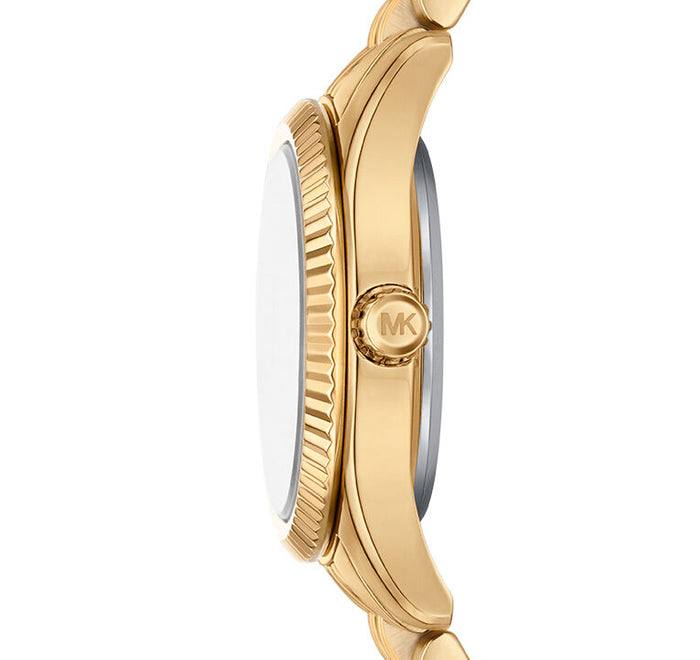 MICHAEL KORS LEXINGTON GOLD-TONE WOMEN&
