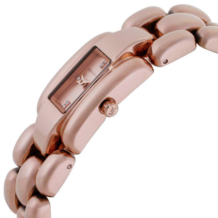 MICHAEL KORS HALLY ROSE GOLD-TONE WOMEN&
