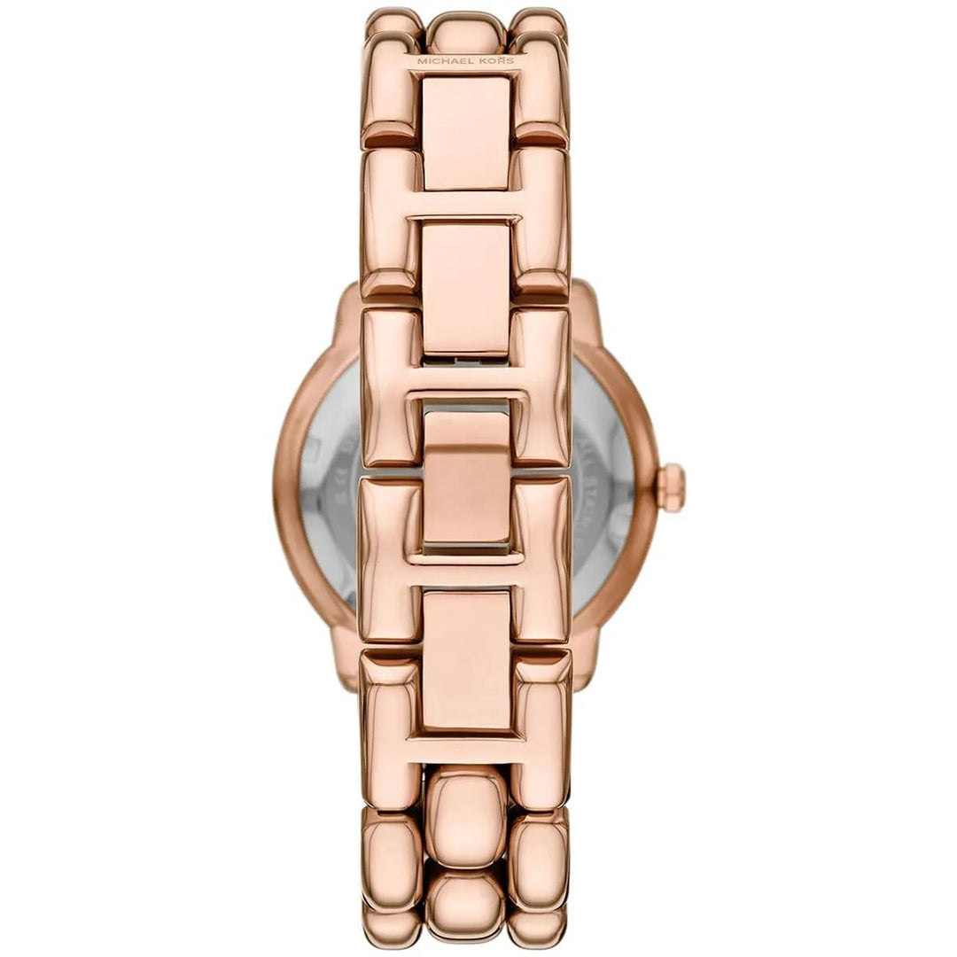 MICHAEL KORS PHOEBE ROSE GOLD-TONE STAINLESS STEEL WOMEN&