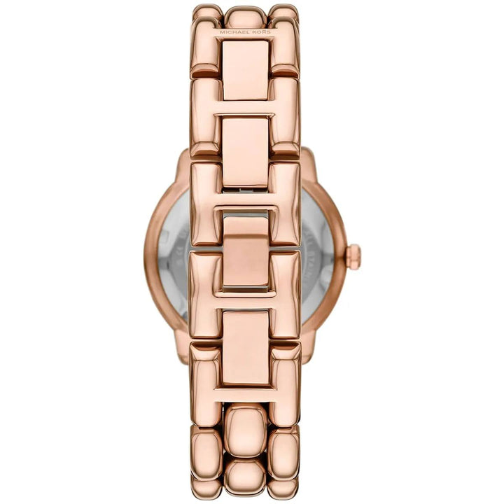 MICHAEL KORS PHOEBE ROSE GOLD-TONE STAINLESS STEEL WOMEN&