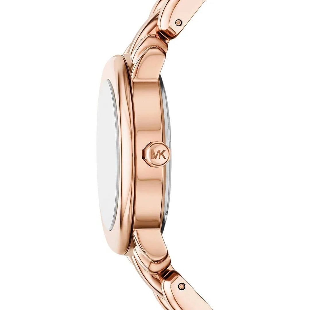 MICHAEL KORS PHOEBE ROSE GOLD-TONE STAINLESS STEEL WOMEN&