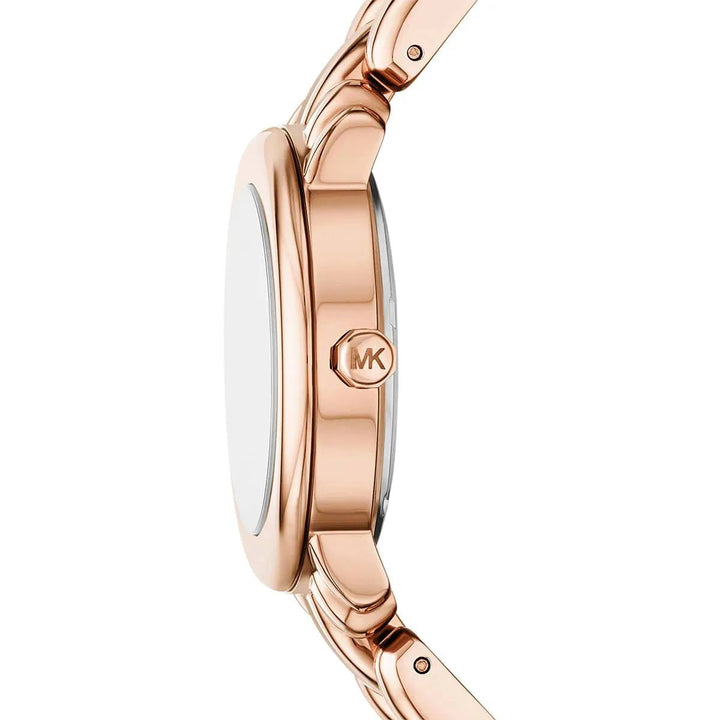 MICHAEL KORS PHOEBE ROSE GOLD-TONE STAINLESS STEEL WOMEN&