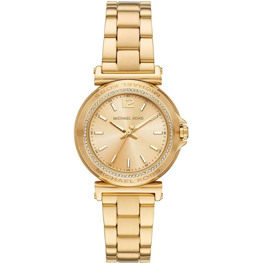 MICHAEL KORS MAREN GOLD-TONE STAINLESS STEEL WOMEN&
