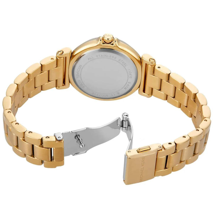 MICHAEL KORS MAREN GOLD-TONE STAINLESS STEEL WOMEN&