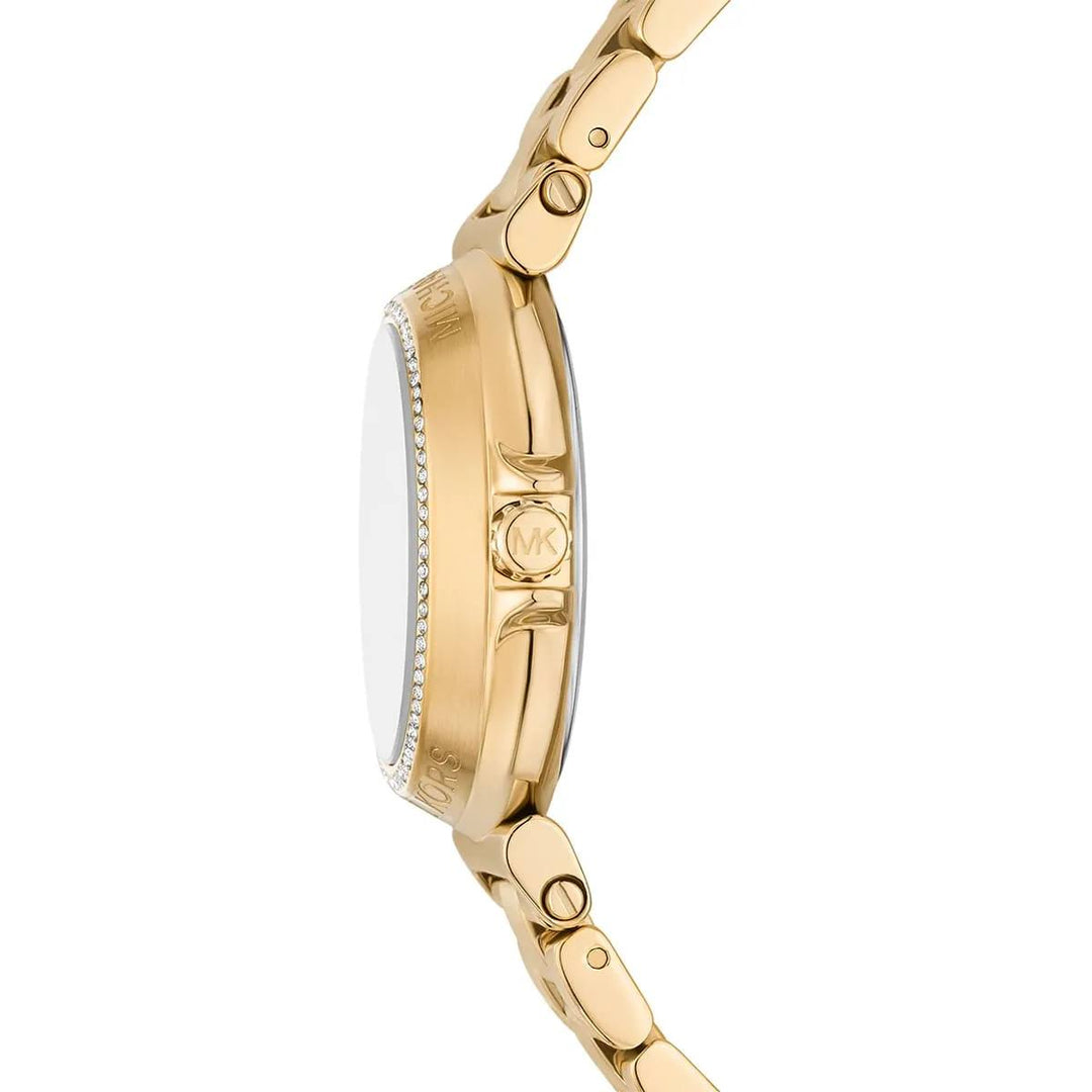 MICHAEL KORS MAREN GOLD-TONE STAINLESS STEEL WOMEN&