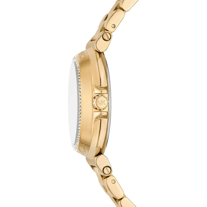 MICHAEL KORS MAREN GOLD-TONE STAINLESS STEEL WOMEN&