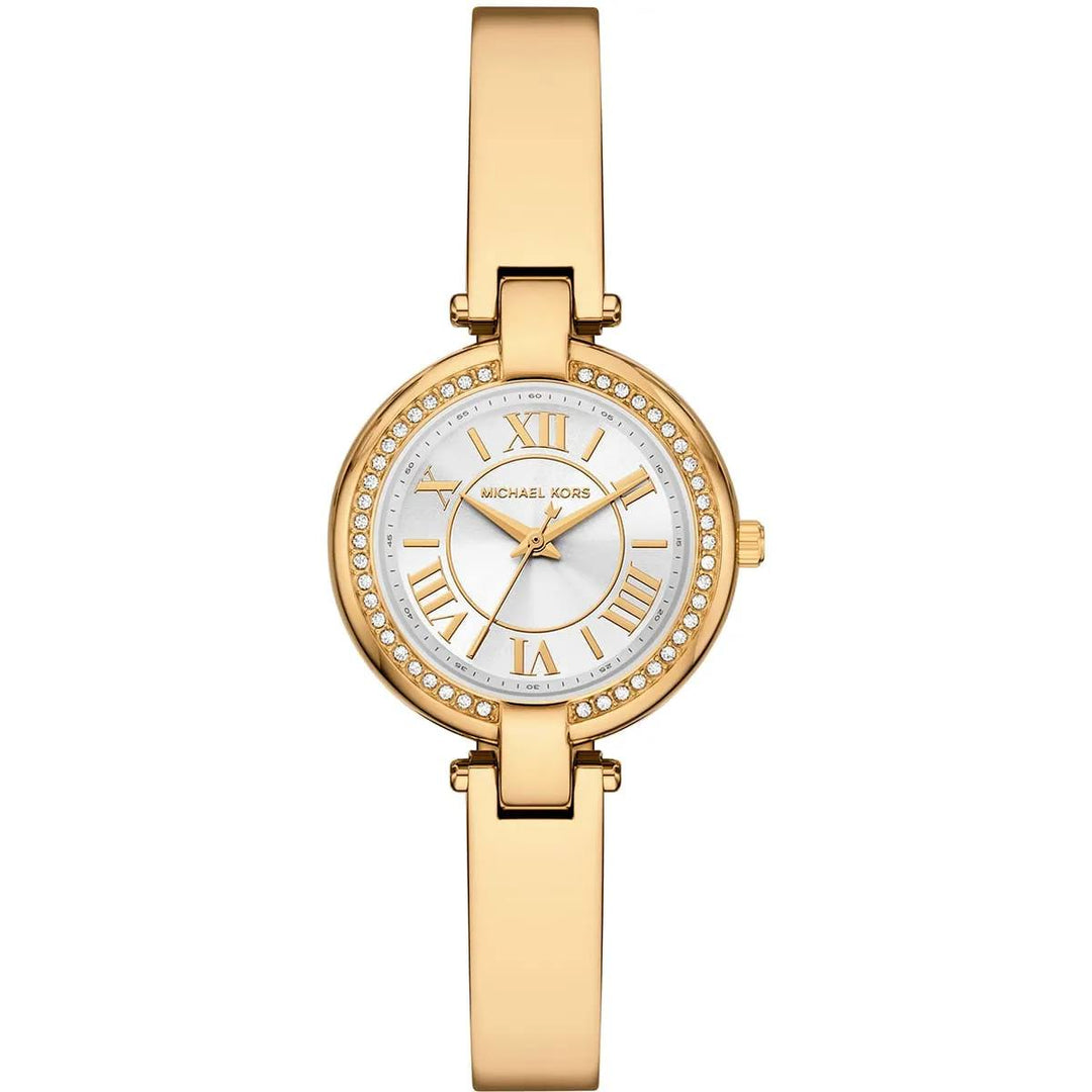 MICHAEL KORS MINI LANEY GOLD-TONE WOMEN&