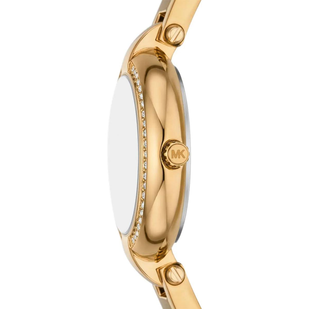 MICHAEL KORS MINI LANEY GOLD-TONE WOMEN&