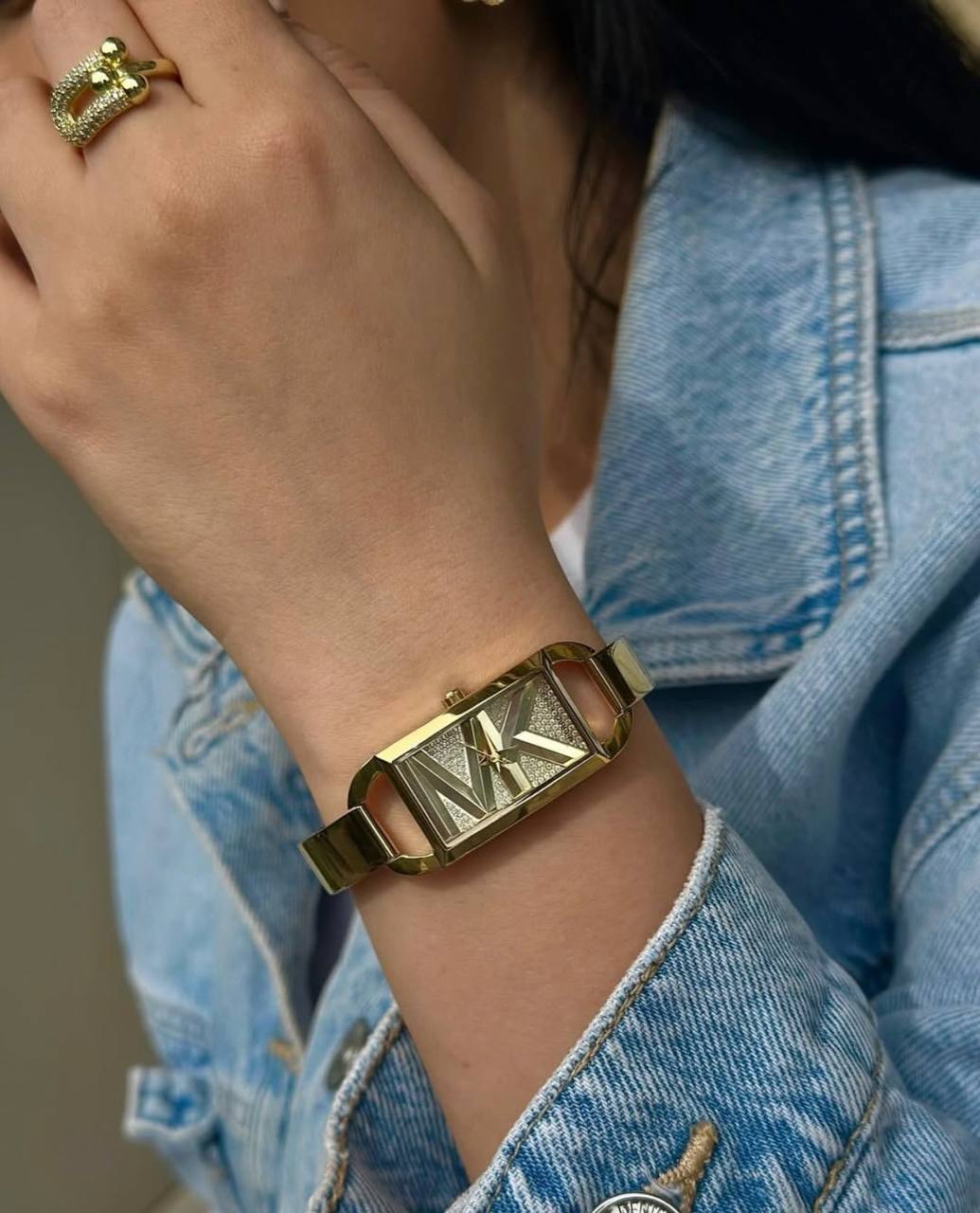 MICHAEL KORS MINI EMPIRE PAVE BANGLE WOMEN&