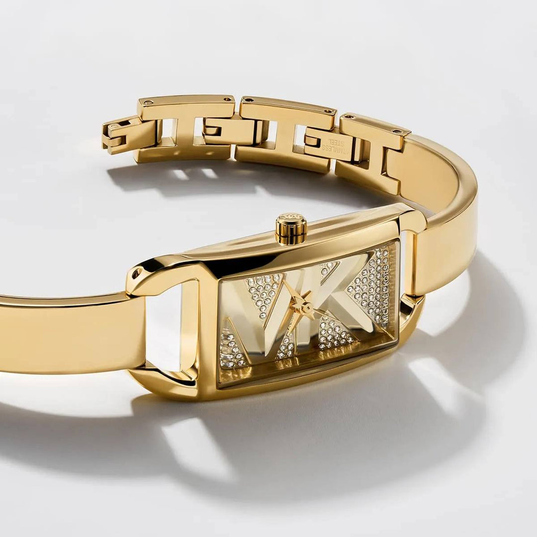 MICHAEL KORS MINI EMPIRE PAVE BANGLE WOMEN&