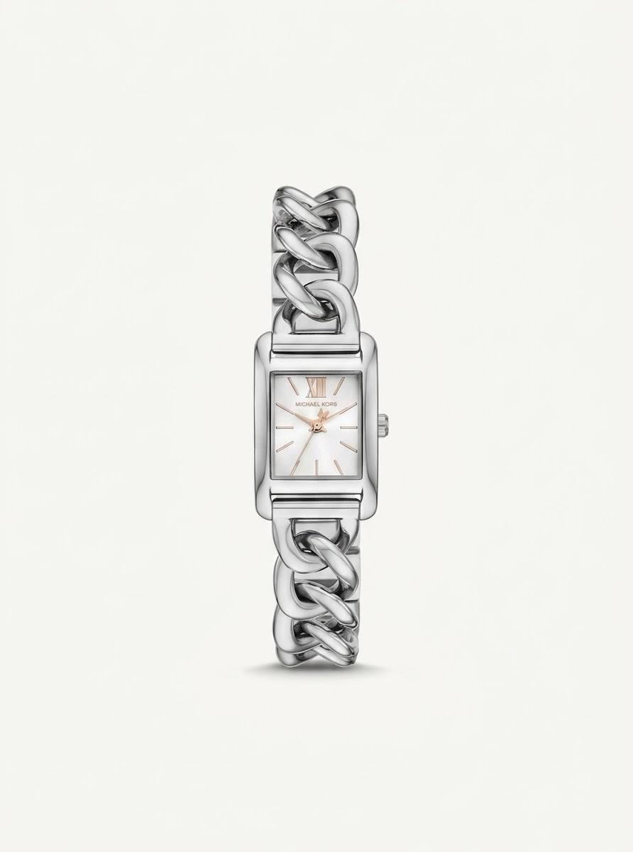 MICHAEL KORS MINI EMERY SILVER-TONE WOMEN&