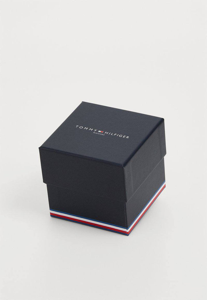 TOMMY HILFIGER GREEN DIAL&amp; GOLD STEEL WOMEN&