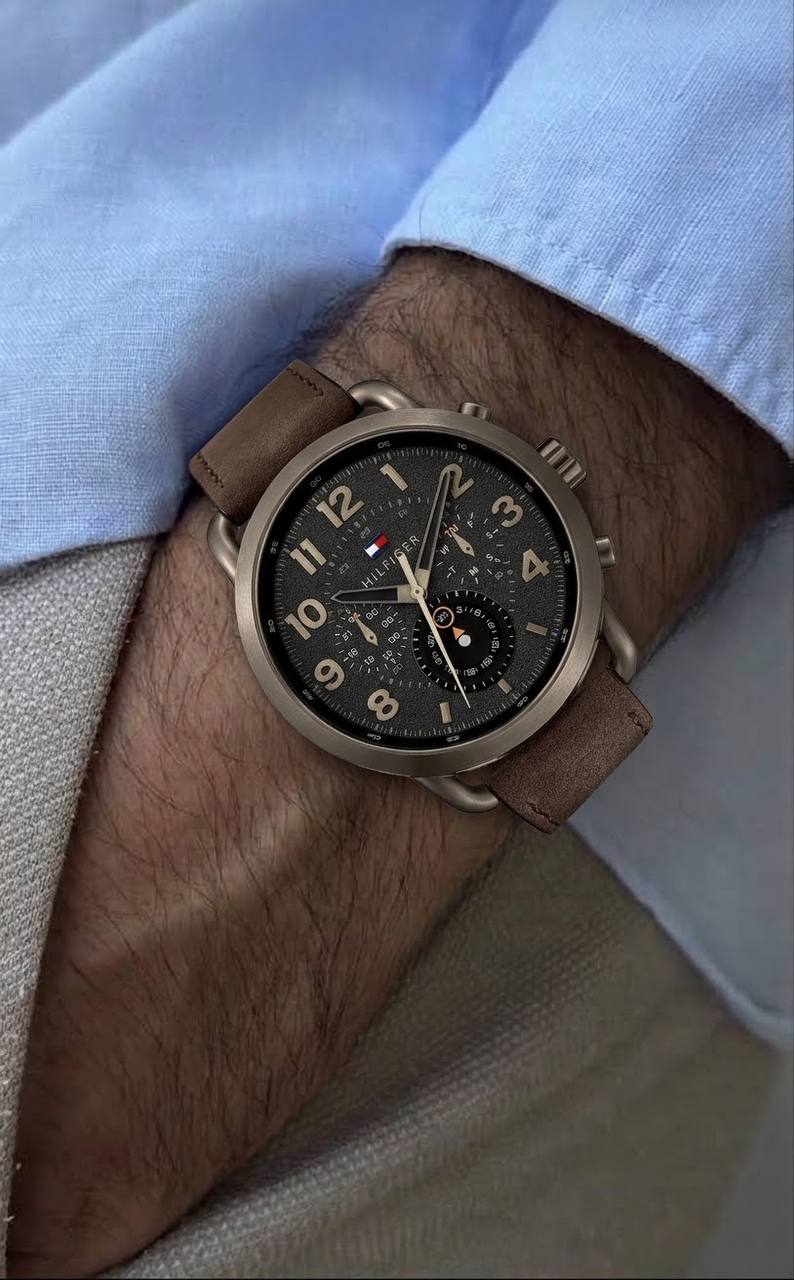 TOMMY HILFIGER BRIGGS MULTI-DIAL QUARTZ MEN&