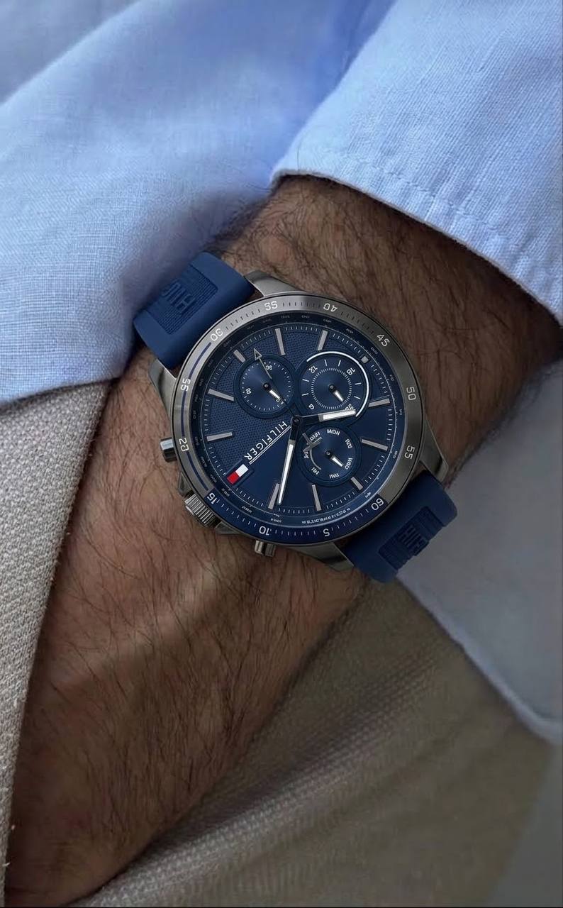 TOMMY HILFIGER BANK MULTI-DIAL QUARTZ MEN&