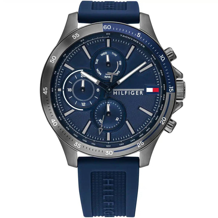 TOMMY HILFIGER BANK MULTI-DIAL QUARTZ MEN&