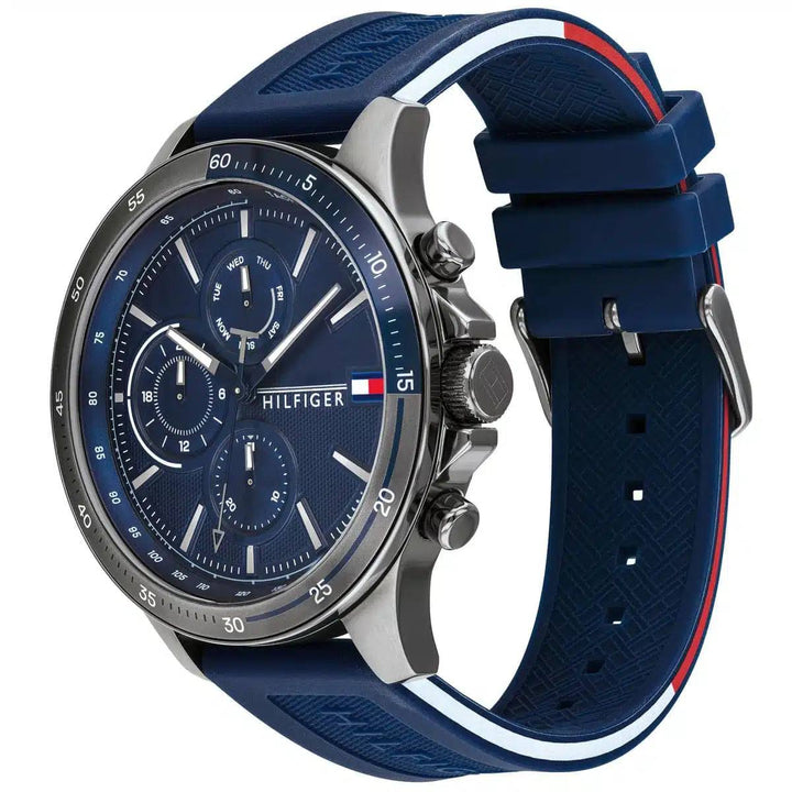 TOMMY HILFIGER BANK MULTI-DIAL QUARTZ MEN&