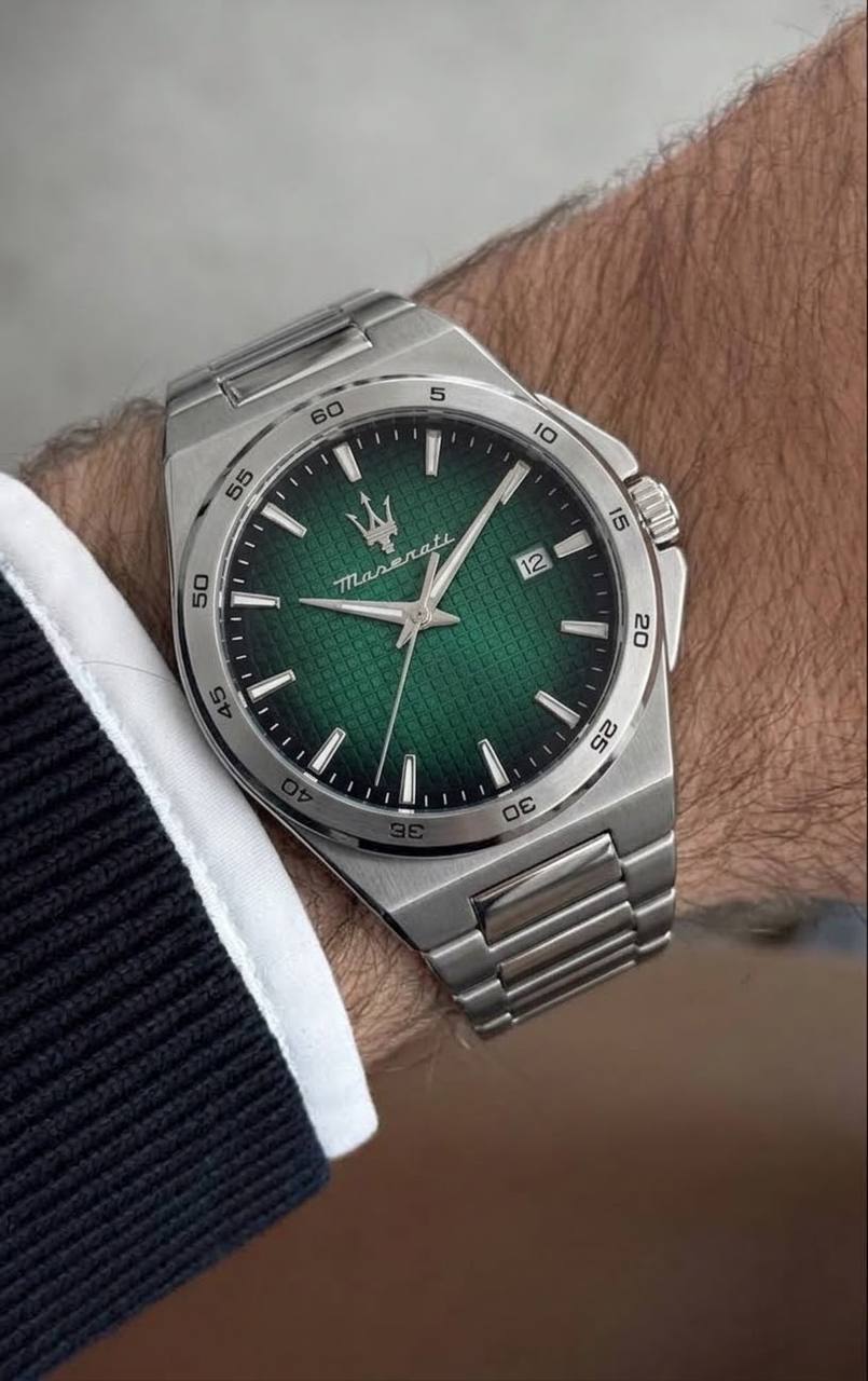 MASERATI VELOCITA SLIM GREEN DIAL MEN&