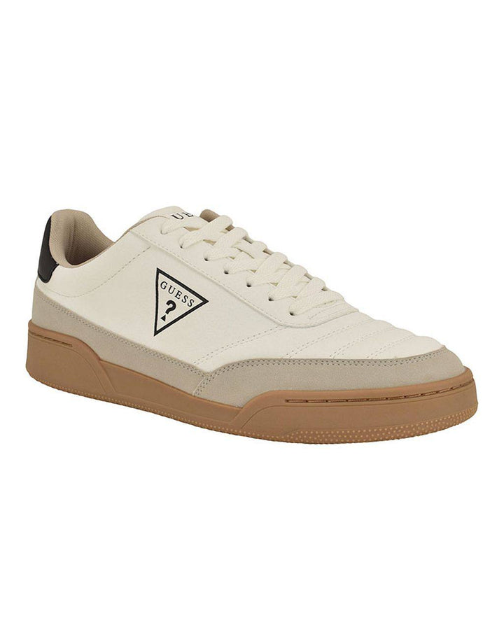 GUESS LOW-TOP GENUINE LEATHER MEN&